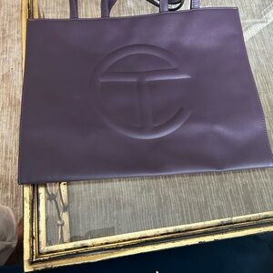 Telfar Deep Purple Tote Bag